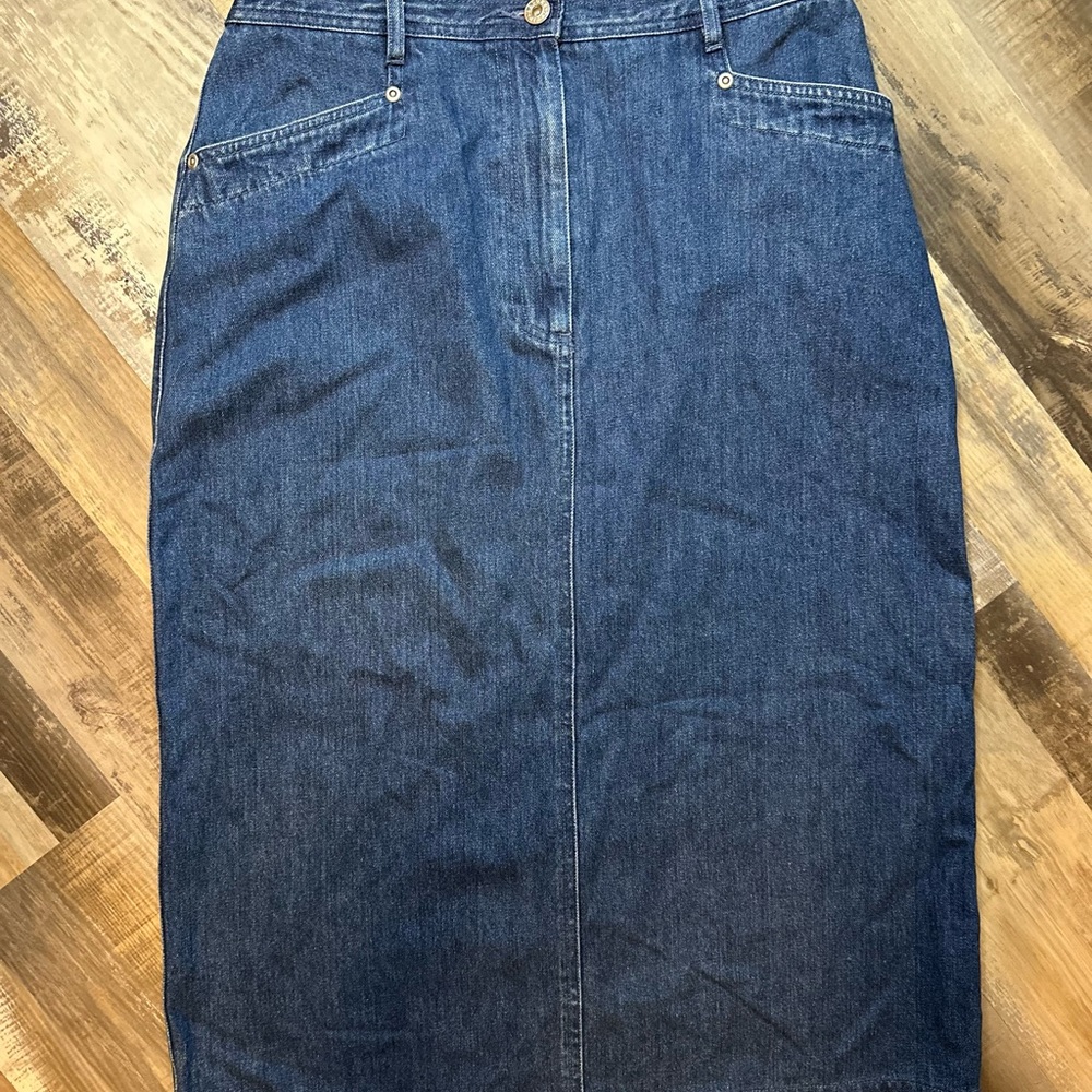 Vintage David Brooks Denim Skirt Size 10